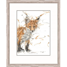 Aaminah Snowdon 'New Cub On The Block' Limited Edition Print, Hand Signed framed