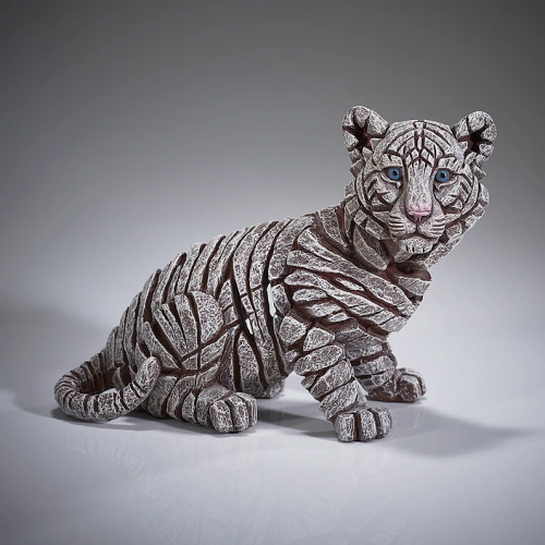 Edge Sculpture – Tiger Cub - Siberian. Open Edition Sculpture