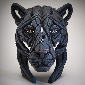 Edge Sculpture – Panther Bust. Open Edition Sculpture