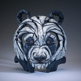 Edge Sculpture – Panda Bust. Open Edition Sculpture