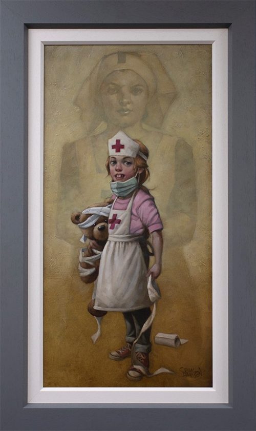 Craig Davison – Choose Your Own Heroes - Canvas. Limited Edition Print. Hand Signed by the Artist Framed