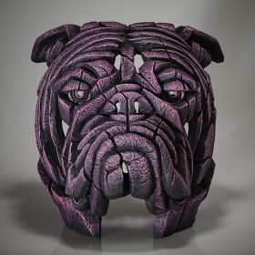 Edge Sculpture – Bulldog Bust – Pink Gin. Open Edition Sculpture