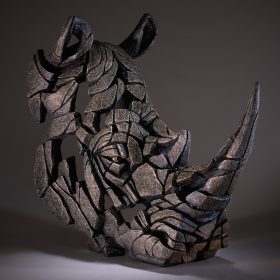 Edge Sculpture – Rhinoceros Bust. Open Edition Sculpture