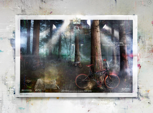 Mark Davies - I'll Be Right Here (E.T) - Billboard. Limited Edition Print. Hand Signed