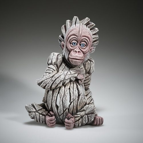 Edge Sculpture – Baby Orangutan - Alba. Open Edition Sculpture
