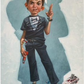 Craig Davison – Thunderpaul - Paper. Limited Edition Print. Hand Signed by the Artist