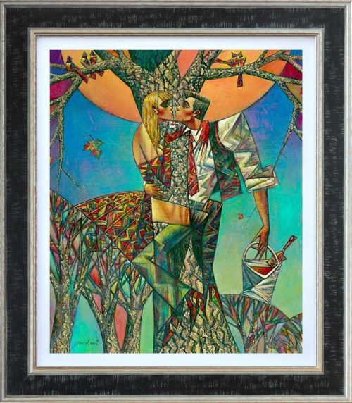 Andrei Protsouk ‘The Tree of Love’ Limited Edition Hand Signed Print Framed