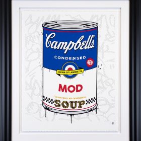 JJ Adams Campbell's Mod Soup - Limited Edition Print - Mixed Media Artist