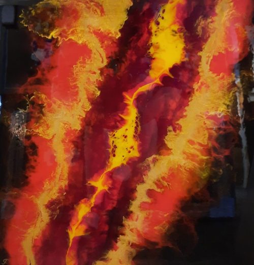 Craig Foord – Fire I. Original Artwork. Hand Signed by the Artist
