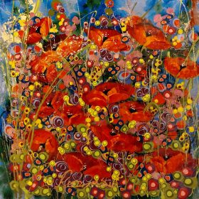 rozanne bell - glorious poppies