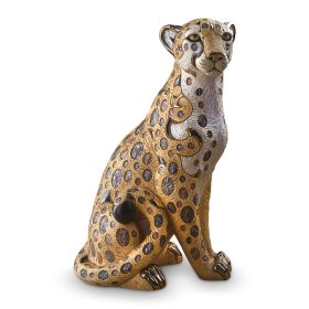 De Rosa - Cheetah - Handcrafted Ceramics - FREE UK Delivery - Limited 2 Art
