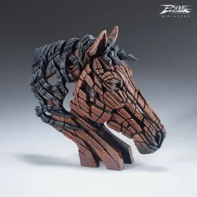 Edge Sculpture - Horse Bust Miniature (Bay) - FREE UK Delivery - Limited 2 Art