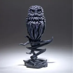 Edge Sculptures - Owl - Midnight - FREE UK Delivery - Limited 2 Art