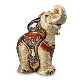 De Rosa - Sumatran Elephant - Handcrafted Ceramic - FREE UK Delivery - Limited 2 Art