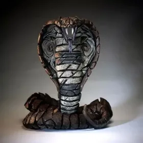 Edge Sculpture - Cobra Snake - Copper - FREE UK Delivery